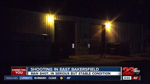 Man shot in East Bakersfield early Sunday morning