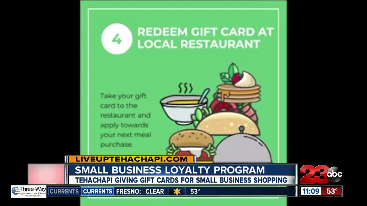 Tehachapi small business loyalty program