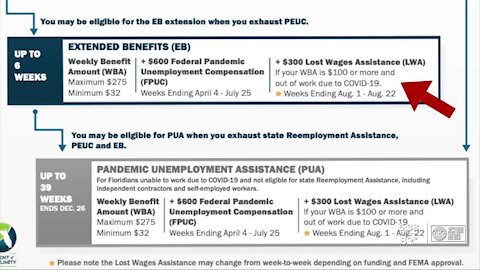 Unemployed Floridians may qualify for additional funds through Federal extension programs