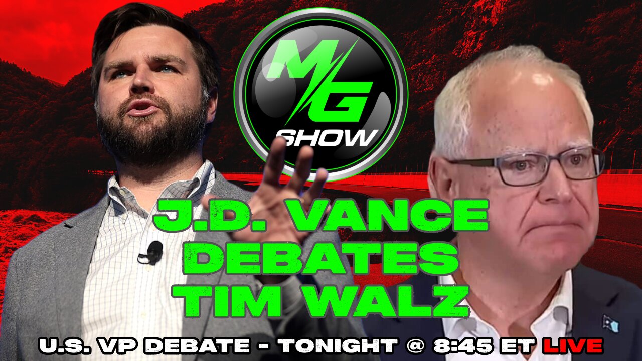 Vance Walz Debate 8:45p ET: VP Candidate J.D. Vance debates Tim Walz in New York