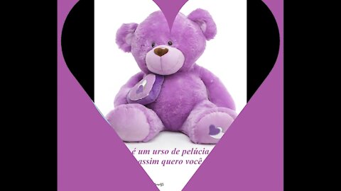 Você não é urso de pelúcia, mas ainda assim quero você [Frases e Poemas]