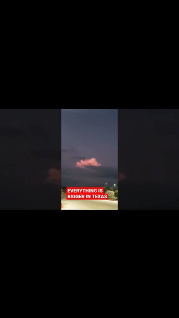 Beautiful texas. lighting in the clouds when on vacation in Texas #shorts #canada