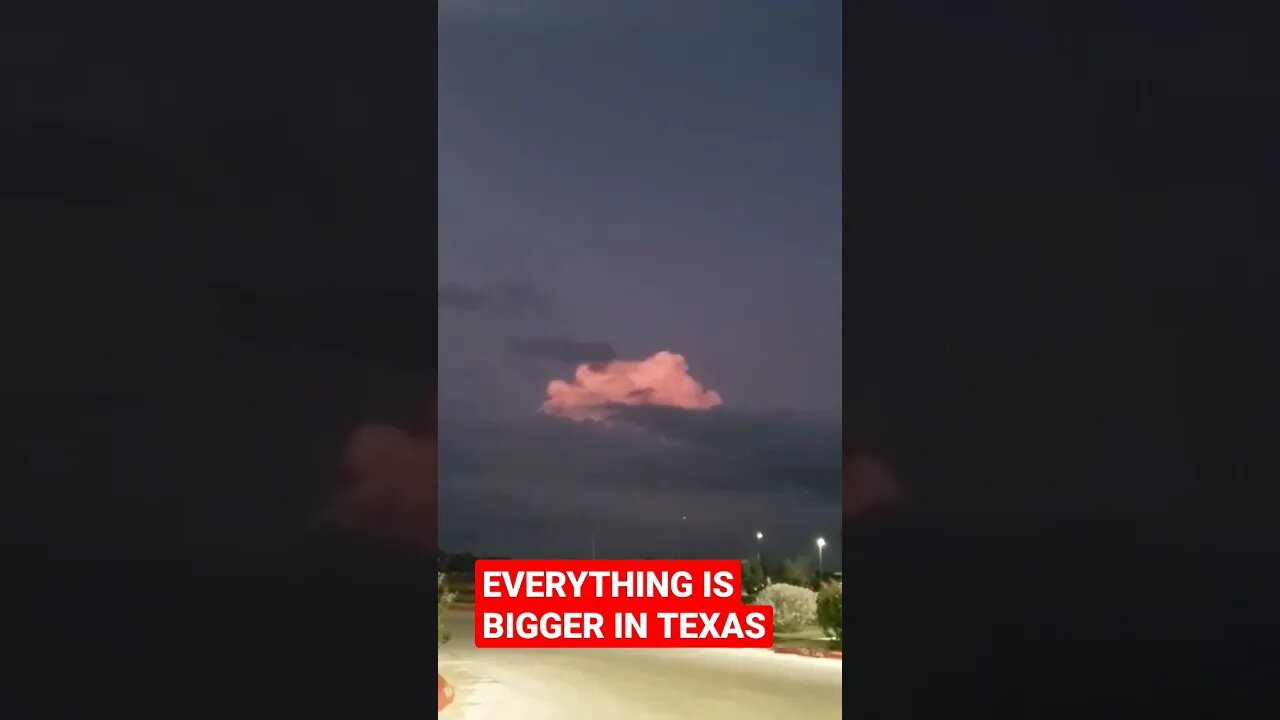 Beautiful texas. lighting in the clouds when on vacation in Texas #shorts #canada