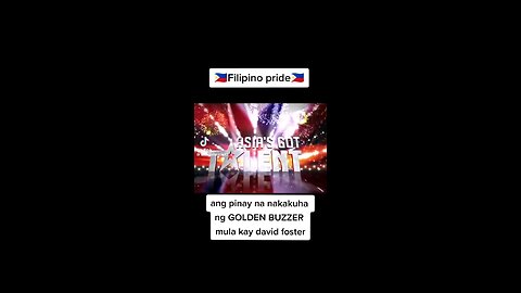 Filipina Contestant Gets GOLDEN BUZZER from David Foster! Asia's Got Talent