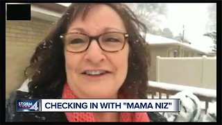 She's back! Mama Niz joins Live at Daybreak for Wisconsin's first snowfall