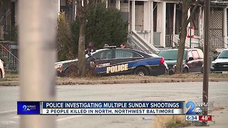 Police Investigate Multiple Sunday Shootings