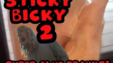 Supergluing our hands to our mates! Sticky Bicky 2!