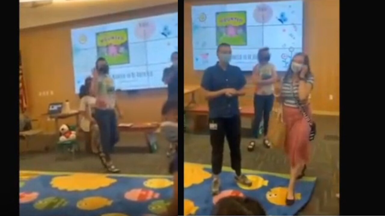 Pedo Library Drag Queen CONFRONTED! The Parents Reactions Will Make You SICK!