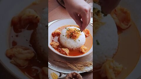 Easy Chicken Curry Rice 😋 #shorts #shortvideo