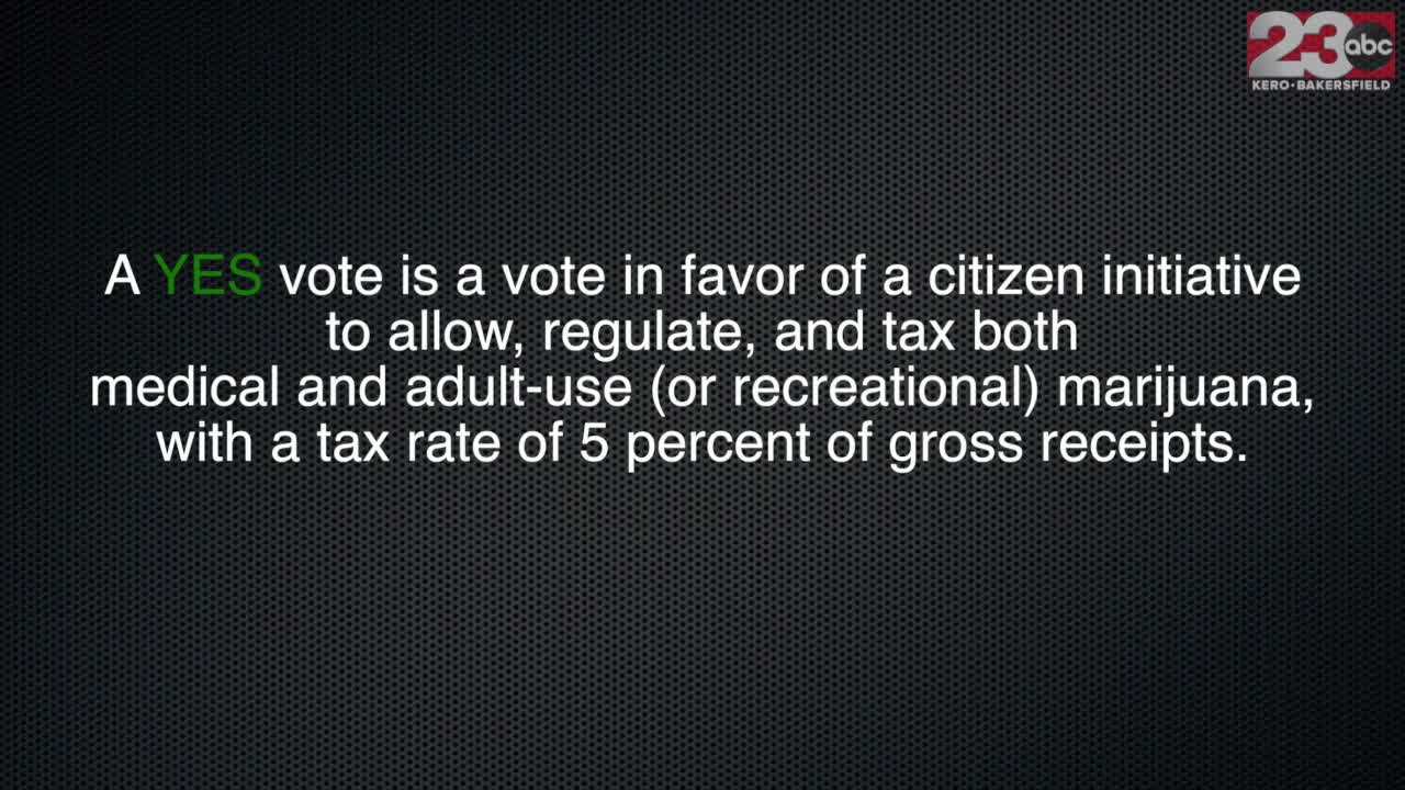 Measure K: Recreational marijuana legalization, regulation and taxation initiative