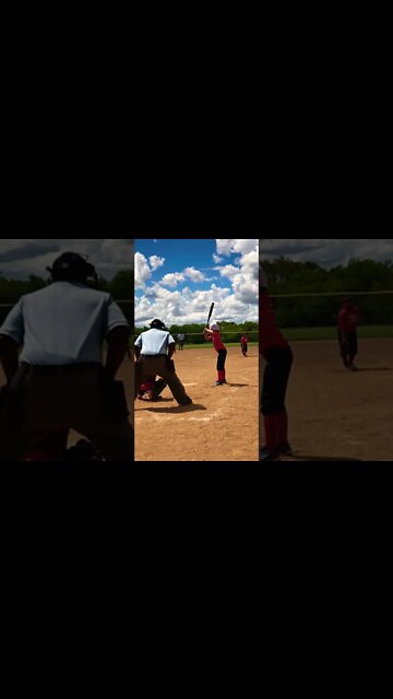 Jumps out of Batters Box