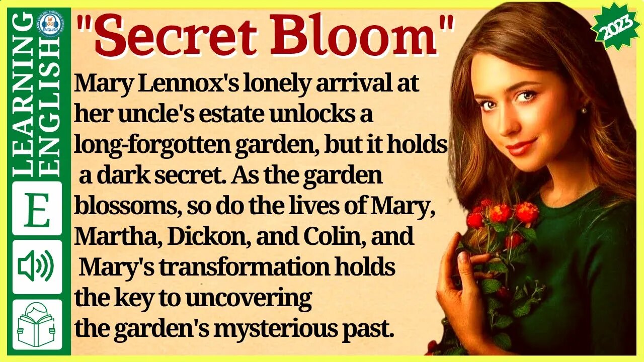 english story for listening ⭐ Level 2 – Secret Bloom | WooEnglish