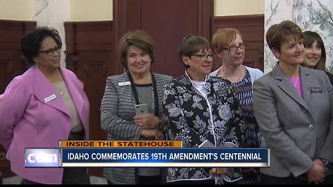 Idaho commemorates 19th Amendment's centennial anniversary