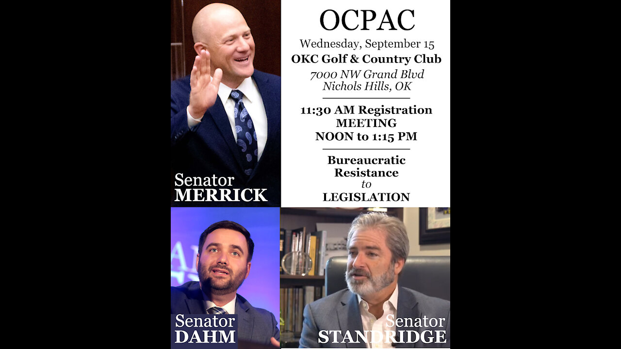 OCPAC - Rob Standridge - Jake Merrick - Nathan Dahm