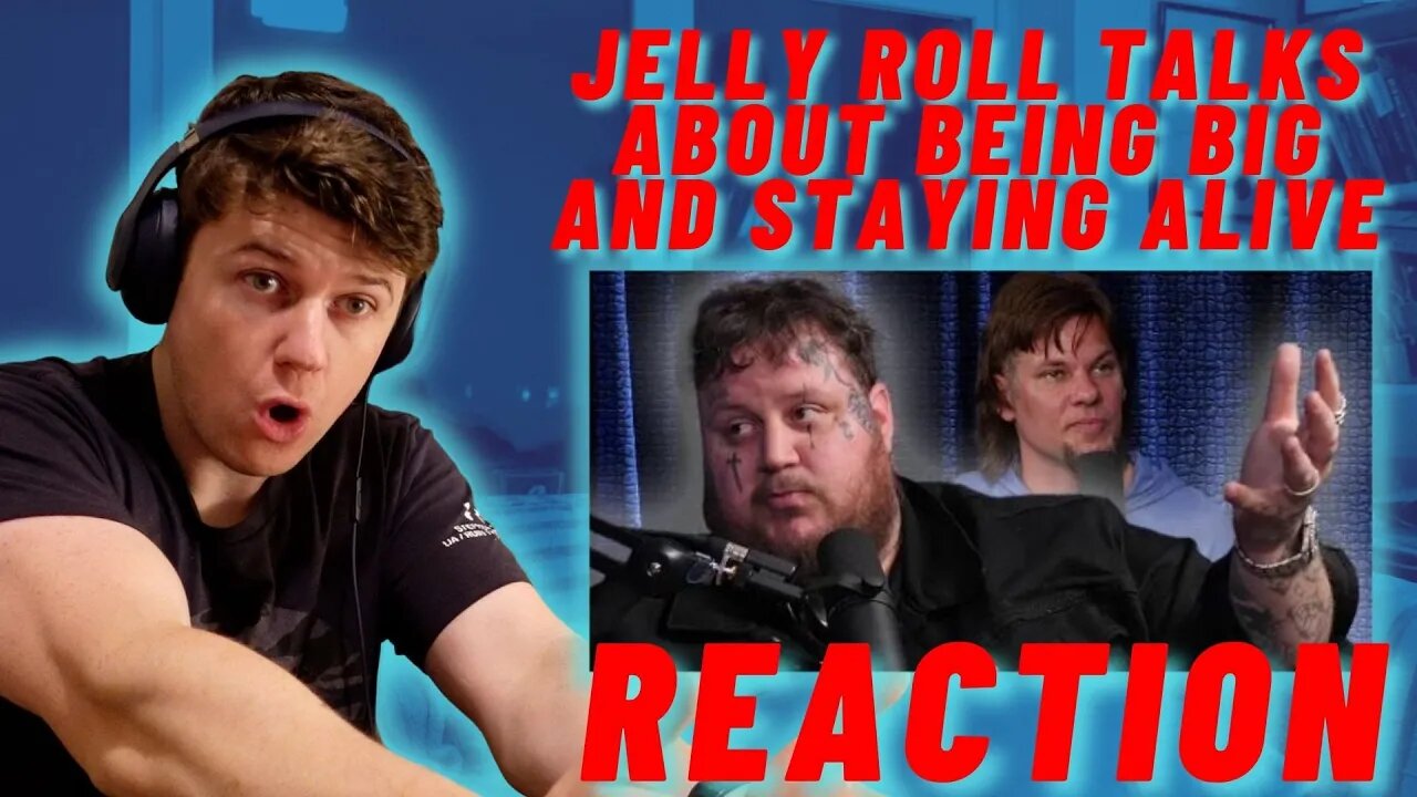 IRISH REACTION TO Jelly Roll Talks About Being Big and Staying Alive