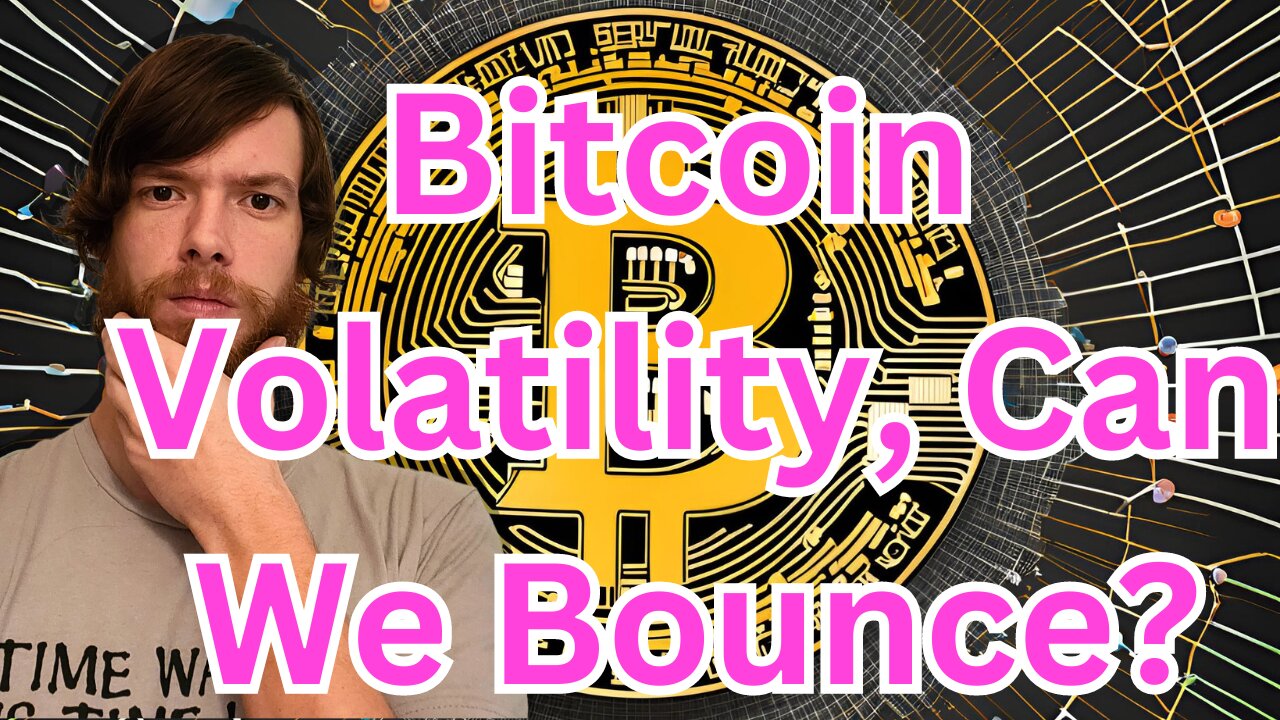 Bitcoin Volatility, Can We Bounce? E406 #crypto #grt #xrp #algo #ankr #btc #crypto