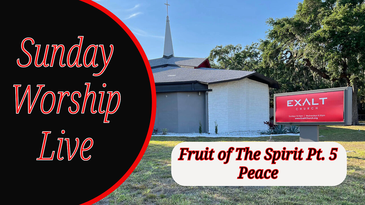 Fruit of The Spirit Series Pt 5, Peace : Chris Case | Sunday Service