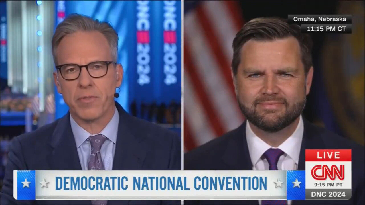 Aaron Rupar Is Furious J.D. Vance Talked To Jake Tapper Because Kamala Is Too Chicken For Interviews