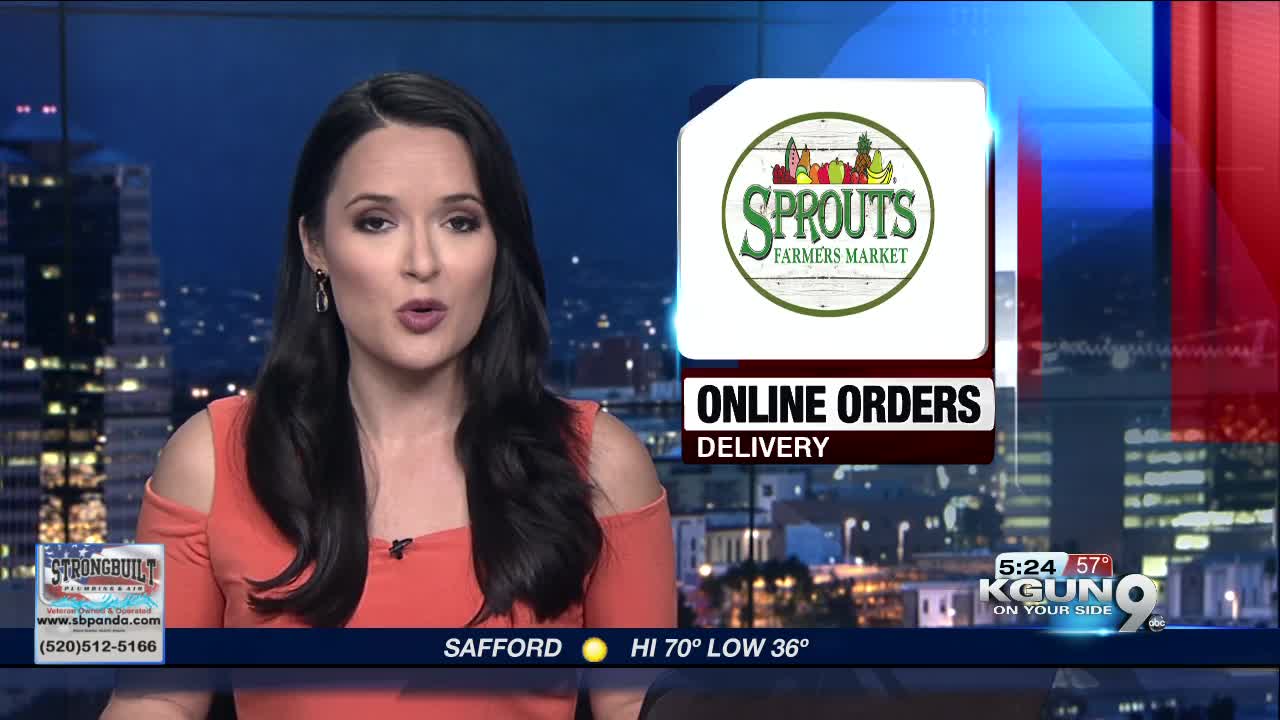 Sprouts launches online ordering and delivery