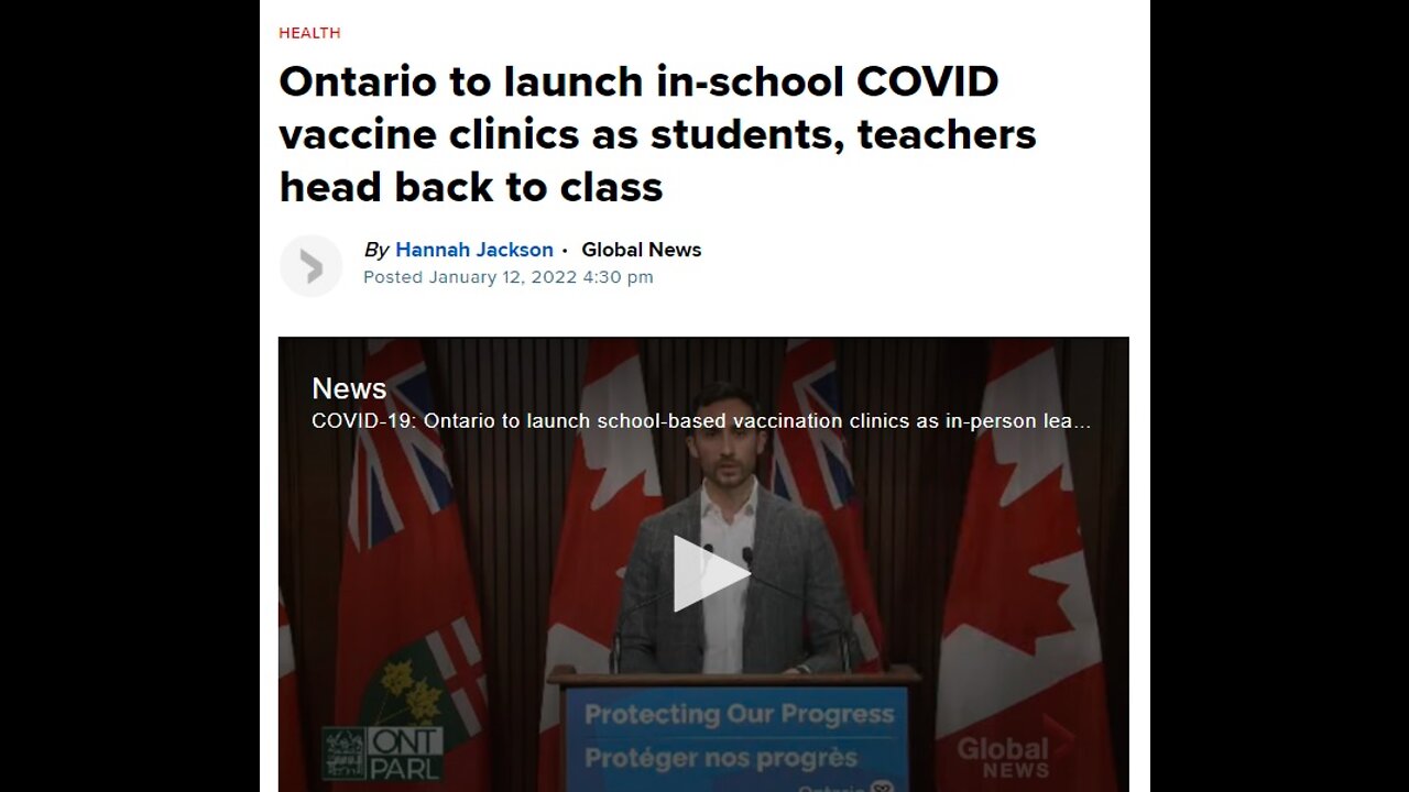 In-School Vaccine Clinics Are Coming To Sacrifice Your Kids