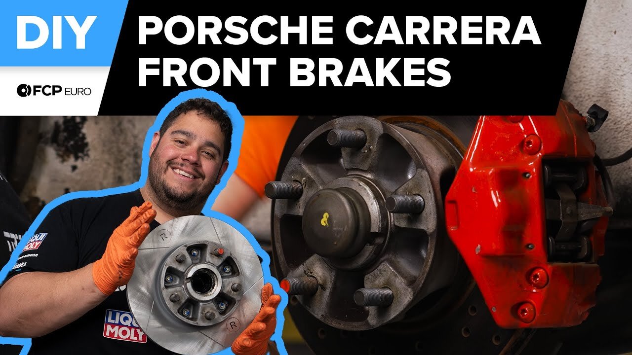 Vintage Air-Cooled Porsche 911 Front Brake Pad & Rotor Replacement DIY (1984-1989 911 3.2 Carrera)