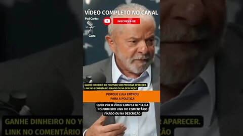 LULA NA POLÍTICA #shorts #lula #política #partidopolitico #sindicatos #pt #partidodostrabalhadores