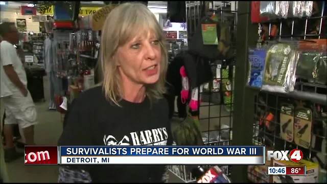 Survivalists prepare for World War III