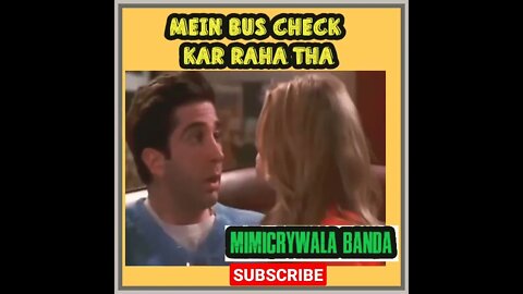 MEIN BUS CHECK KAR RAHA THA - FUNNY HOLLYWOOD DUBBING-NEW MEMES-FUNNY DUBBING VIDEOS- NEW VOICE-OVER