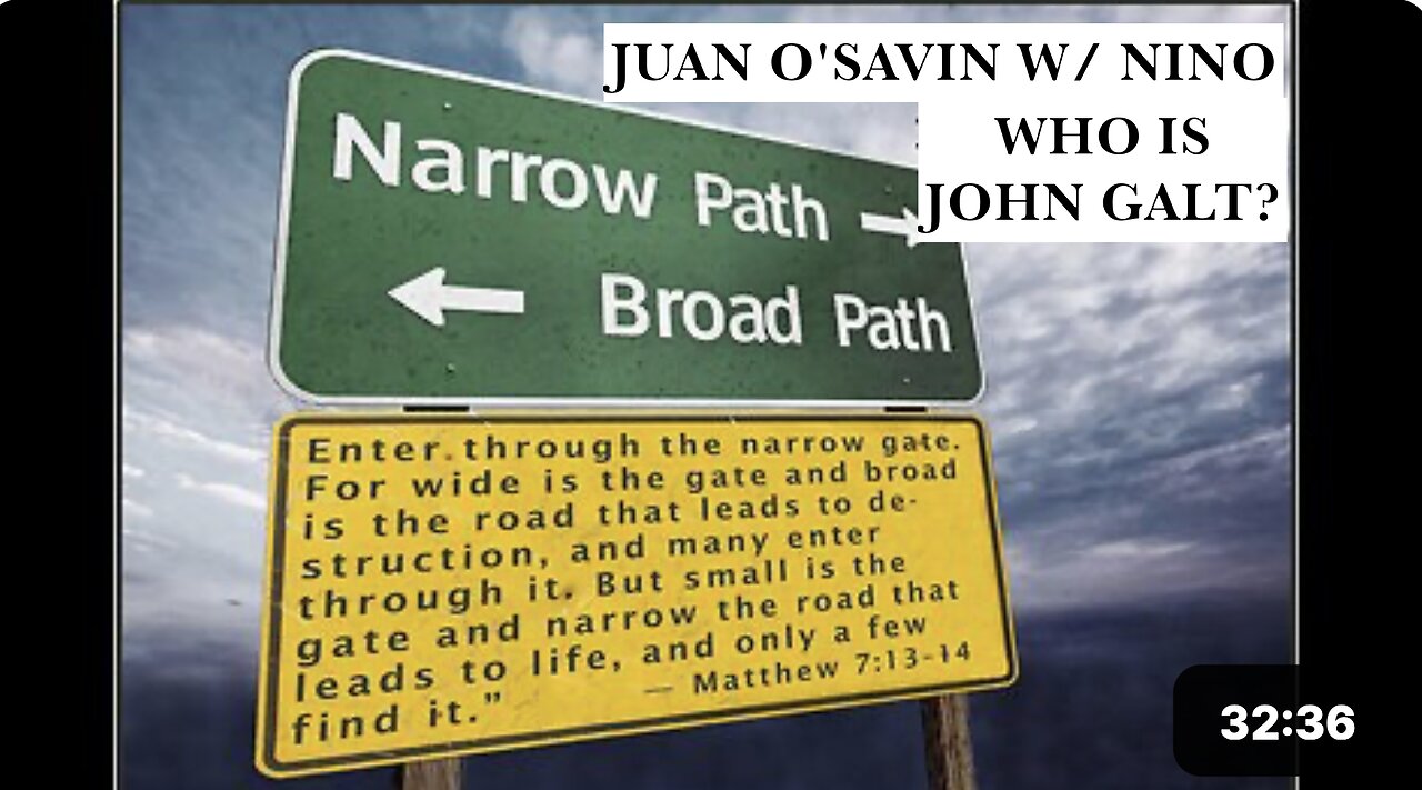 NINO W/ JUAN O'SAVIN IT IS TIME TO PICK A LANE. TY JGANON, SGANON, CLIF HIGH