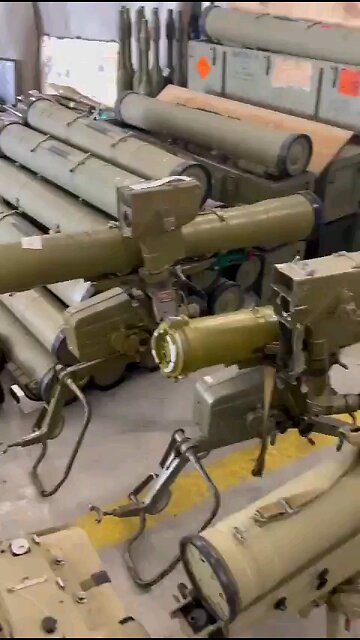 Hezbollah weapons confiscated by IDF - ALL made by Iran, Russia and China!