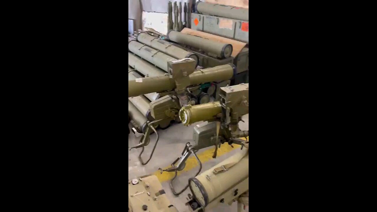 Hezbollah weapons confiscated by IDF - ALL made by Iran, Russia and China!