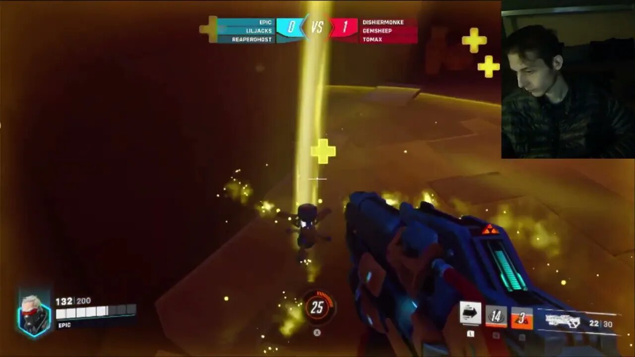Overwatch 2 Season 2 Online Multiplayer Arcade Mode Elimination Match #4 On Nintendo Switch