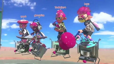 Turf battles in Splatoon 3 (1/16/23)