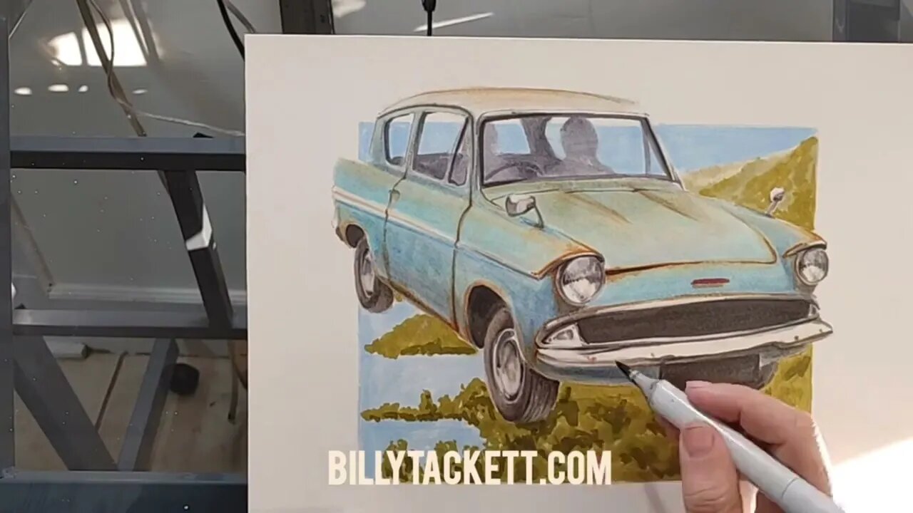 Flying Ford Anglia from Harry Potter *updated audio*