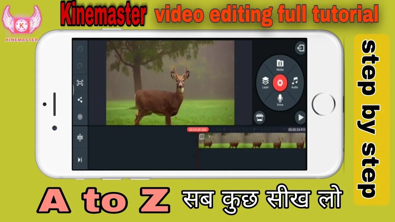 Kinemaster Video Editing Full Tutorial ||video editing kaise kare|| How to edit video in Kinemaster