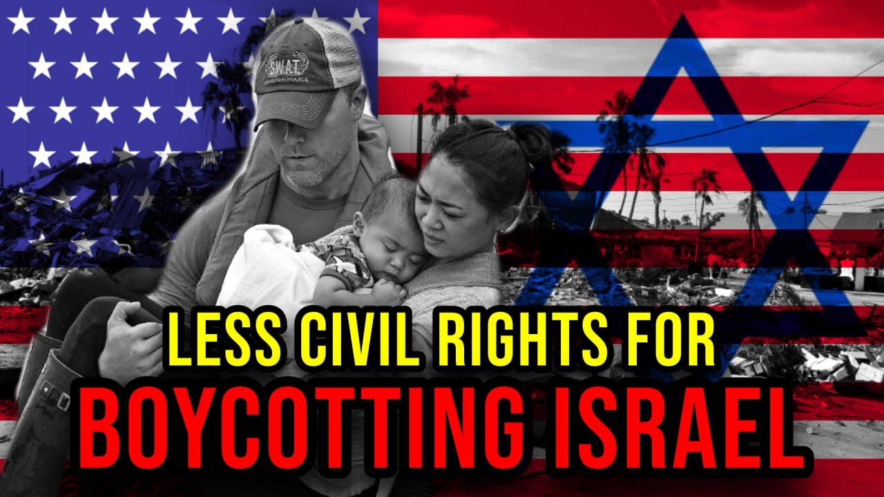 Americans are at Risk of Having Less Civil Rights if They Boycott Israel