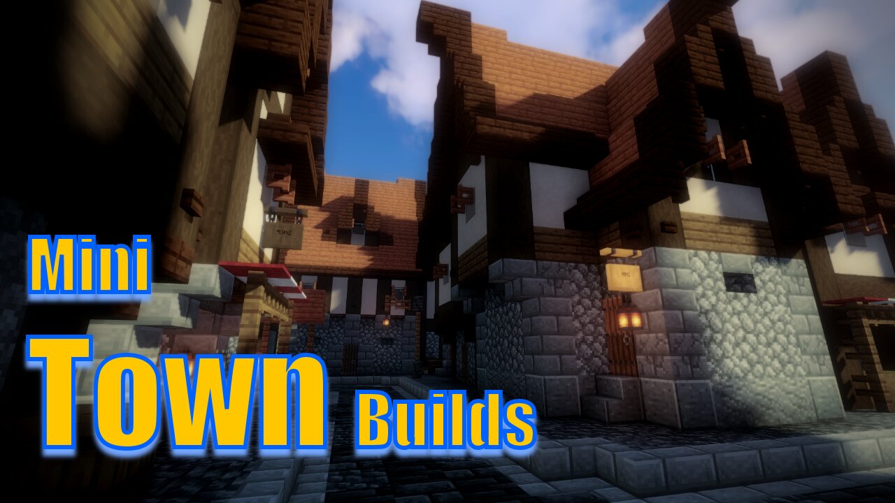 Mini Medieval Minecraft Builds 3 | Towns