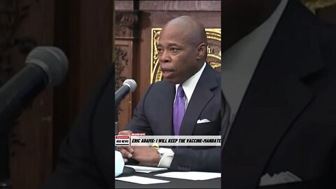 Eric Adams will uphold Bill de Blasio’s mandate