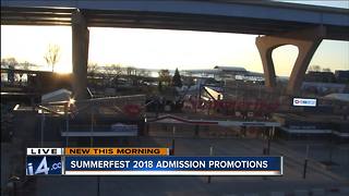 Summerfest announces Daily promotion schedule