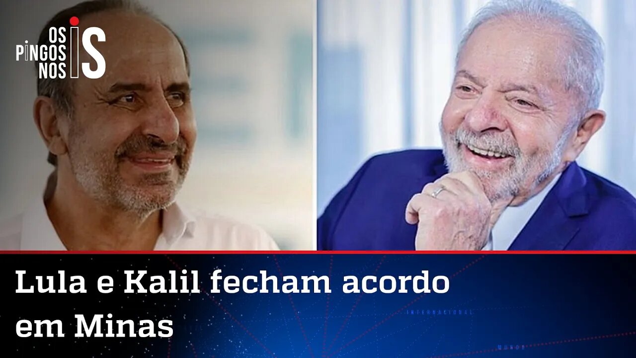 Lula se une a Kalil contra Bolsonaro e Zema em Minas Gerais