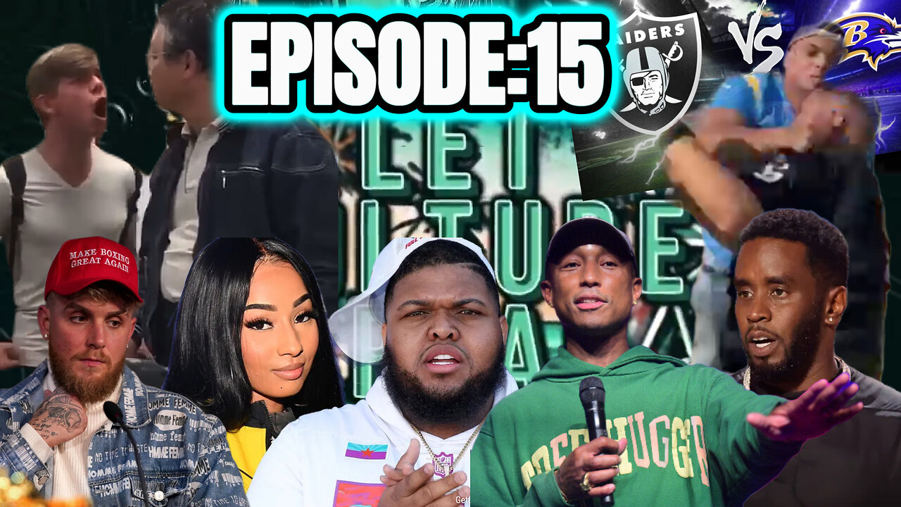 Diddy Indictment; Pharrell says SHUT UP!; Druski PR Stunt; Raider Rant! | LetCultureSpeak Ep15