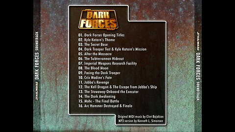 1995 - Star Wars: Dark Forces -OST- Clint Bajakian