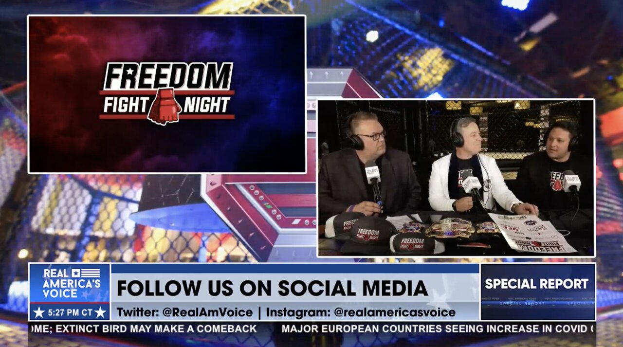 Harrison Rogers on #FreedomFightNight