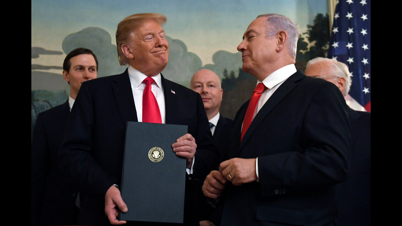 Compilation of Trump's "Promises" to Israel