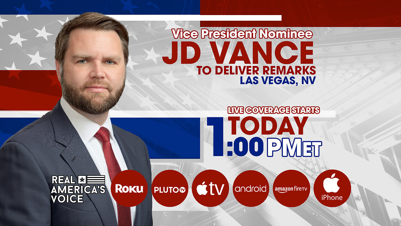 JD VANCE DELIVERS REMARKS IN LAS VEGAS, NV