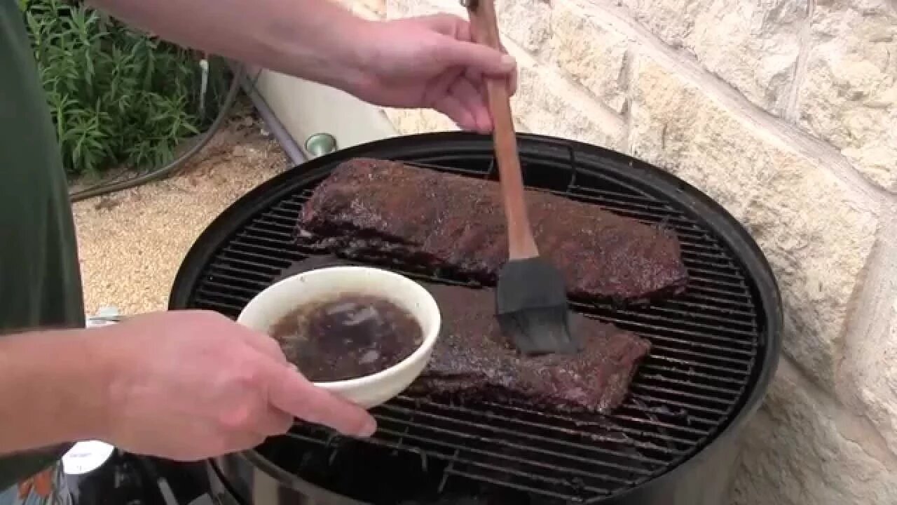 BBQ Ribs on the WSM