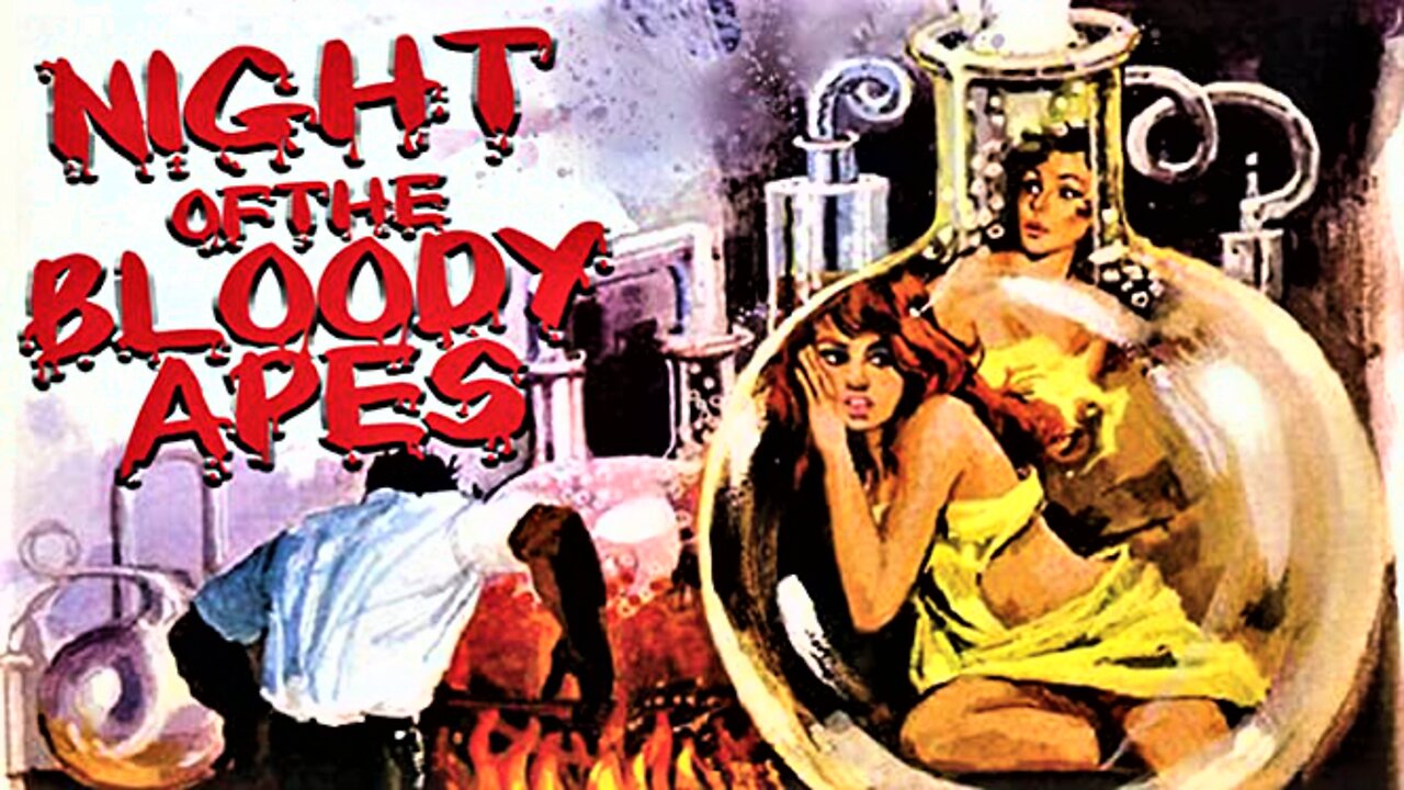 NIGHT OF THE BLOODY APES 1969 Gory Remake of Doctor of Doom from 1963 - TV AD CLIP & Full Movie in HD