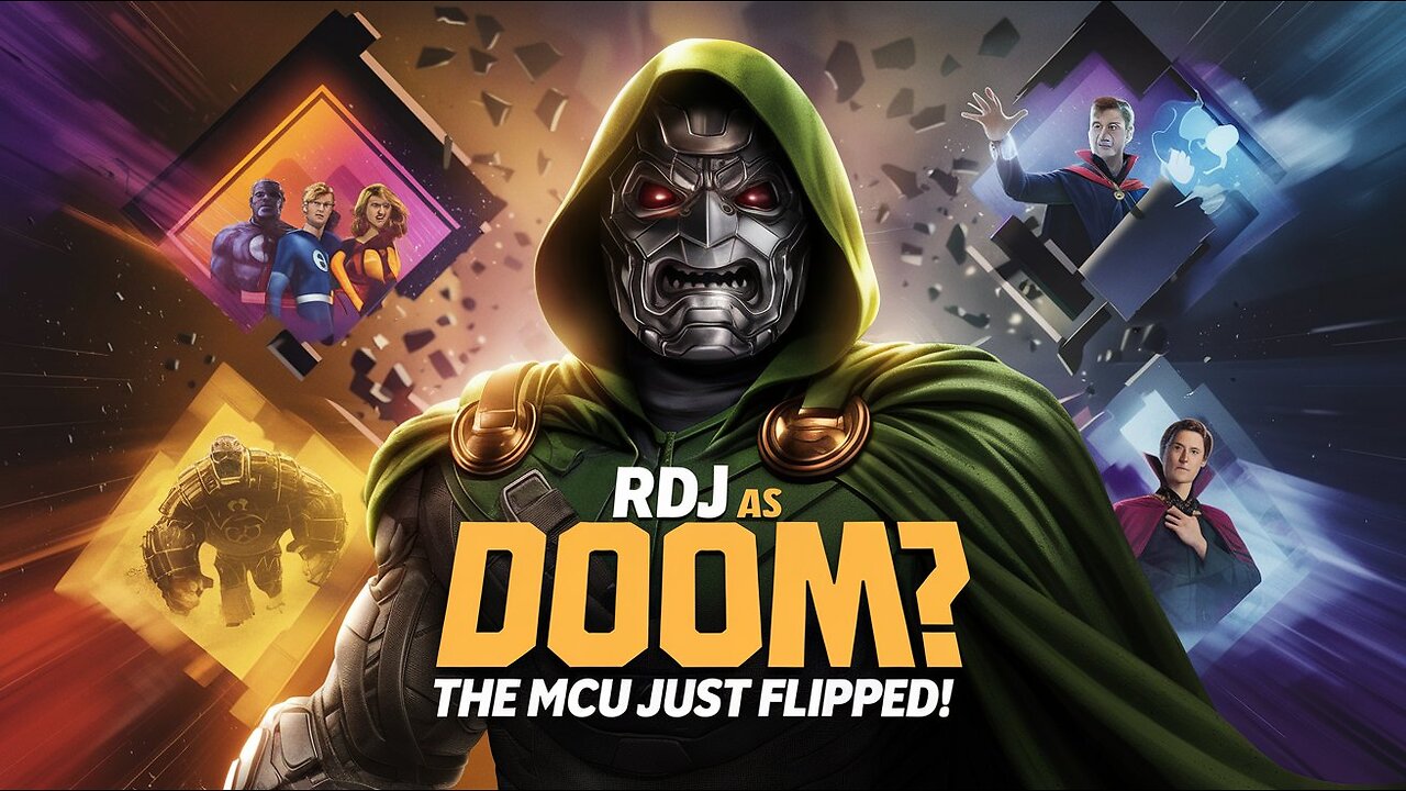 RDJ is Dr. Doom! Marvel’s Big Reveal for Fantastic Four & Avengers Doomsday!