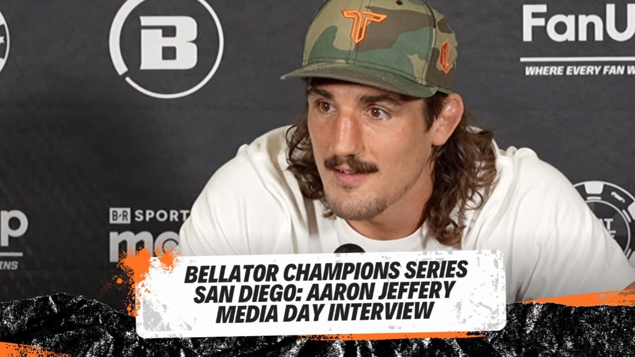 Bellator Champions Series San Diego Aaron Jeffery Pre Fight Interview