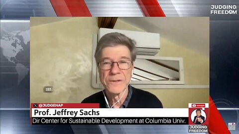 Professor Jeffrey Sachs on Israel's Middle East Wars
